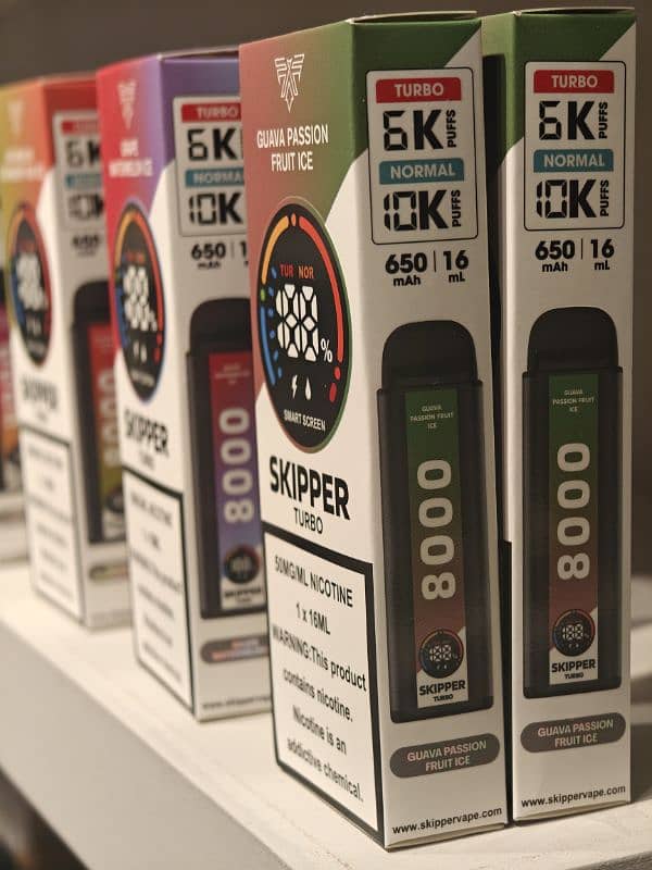 Bumper Offer. Skipper Turbo Disposable Vape 10000 puffs 4