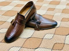 leather formal shoes