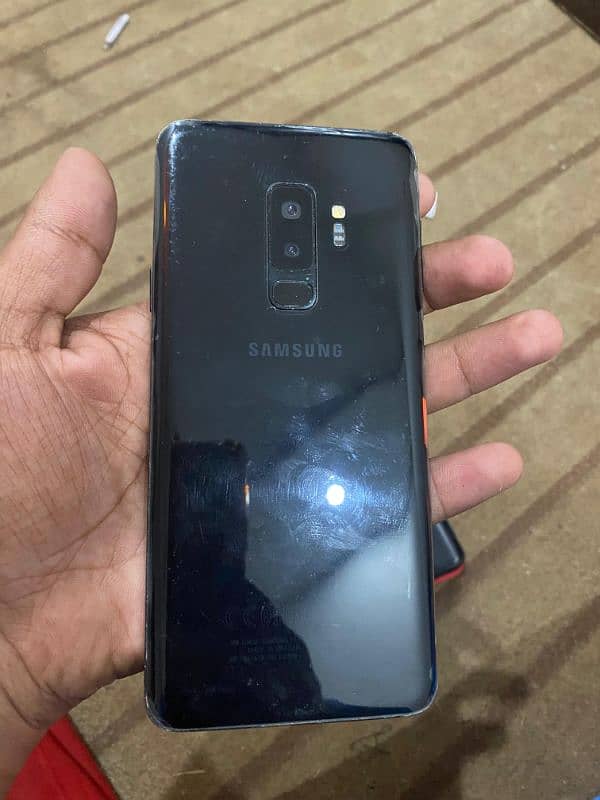 Samsung Galaxy s9 plus dual sim pta approved no dot no shade 6