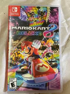 Mario Kart Deluxe Nintendo switch Games Card