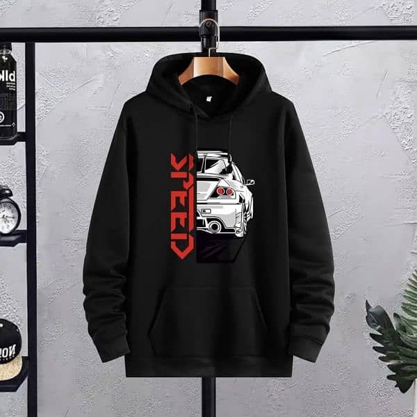 Men Fleece Hoodie 0