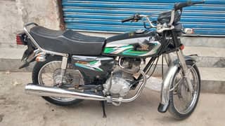 HONDA CG 125 2016 golden number