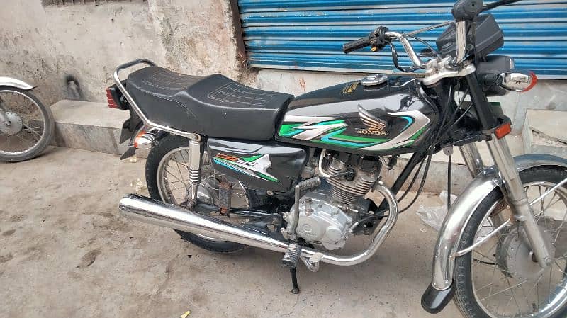 HONDA CG 125 2016 golden number 1