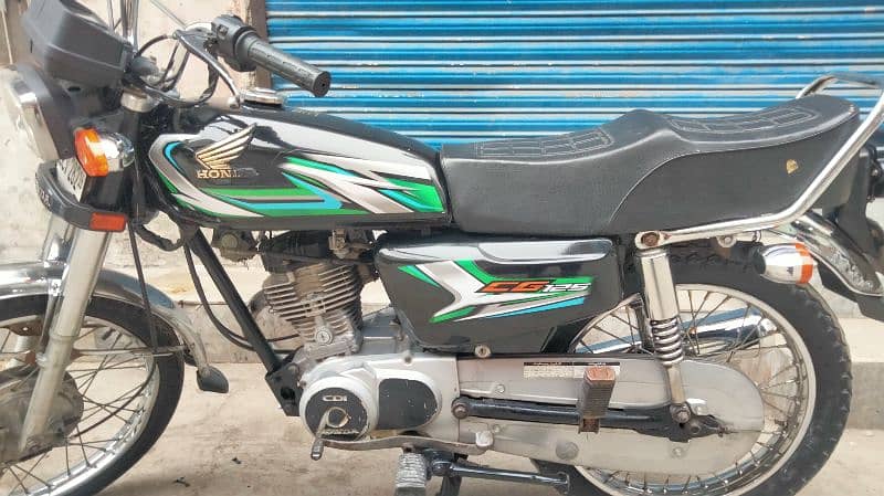 HONDA CG 125 2016 golden number 2