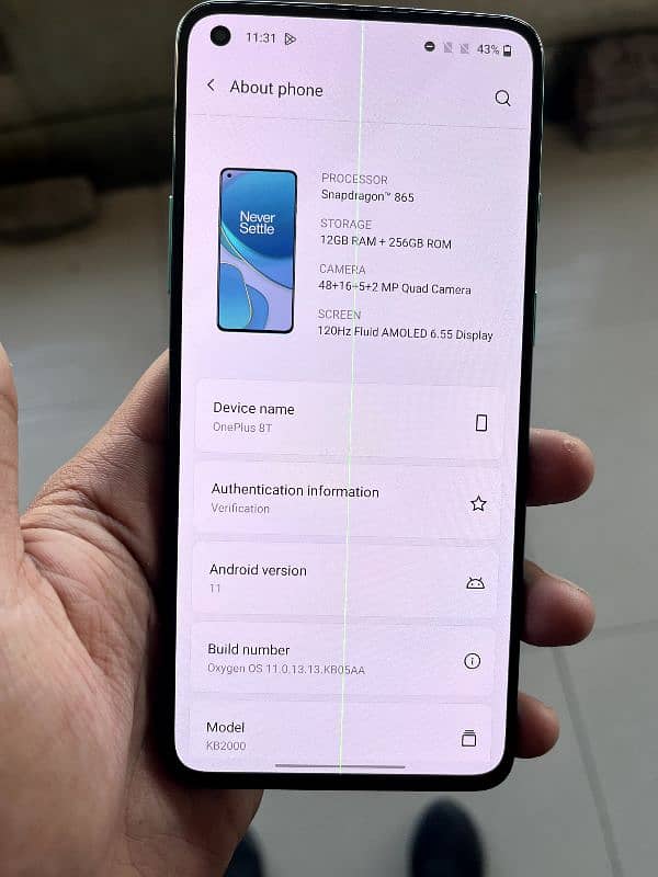 OnePlus 8t 0