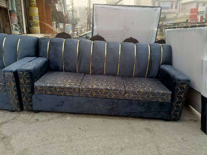 Sofa set 3 2 1 in diamond Foam 1