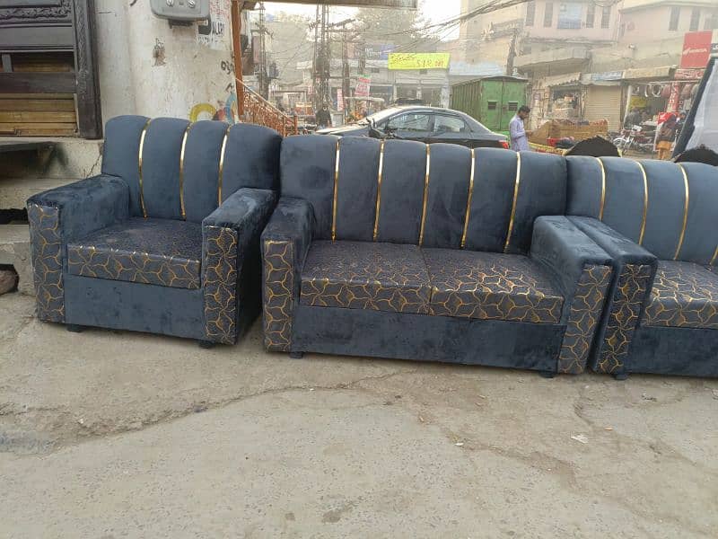 Sofa set 3 2 1 in diamond Foam 2