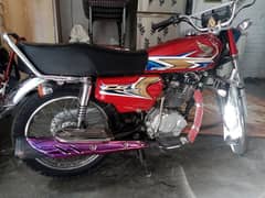 Honda 125 model 2020 islamabad number lush condition