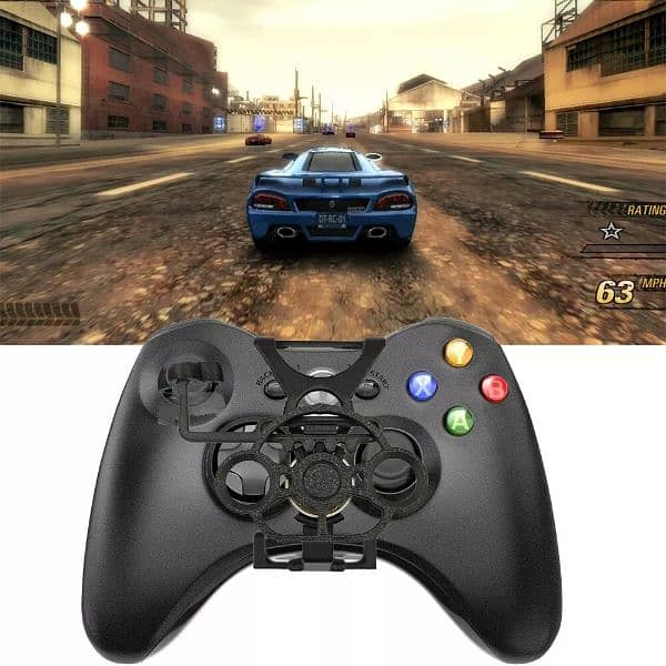 Mini Xbox 360 Steering wheel 0