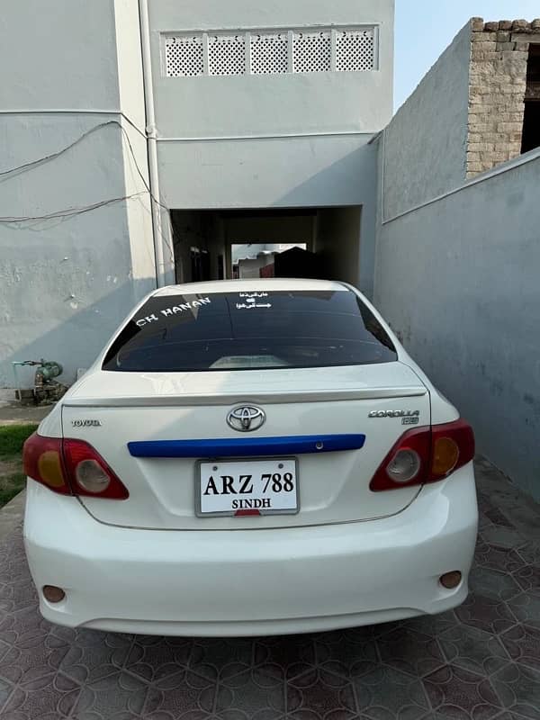 Toyota Corolla XLI 2009 1