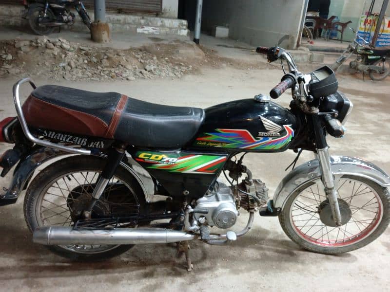 Honda cd70 2020november Karachi 3