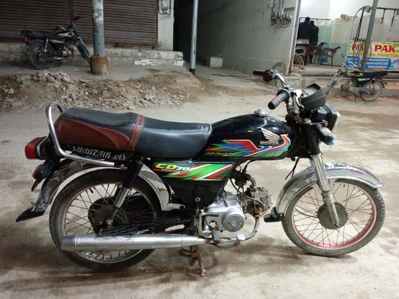 Honda cd70 2020november Karachi 4