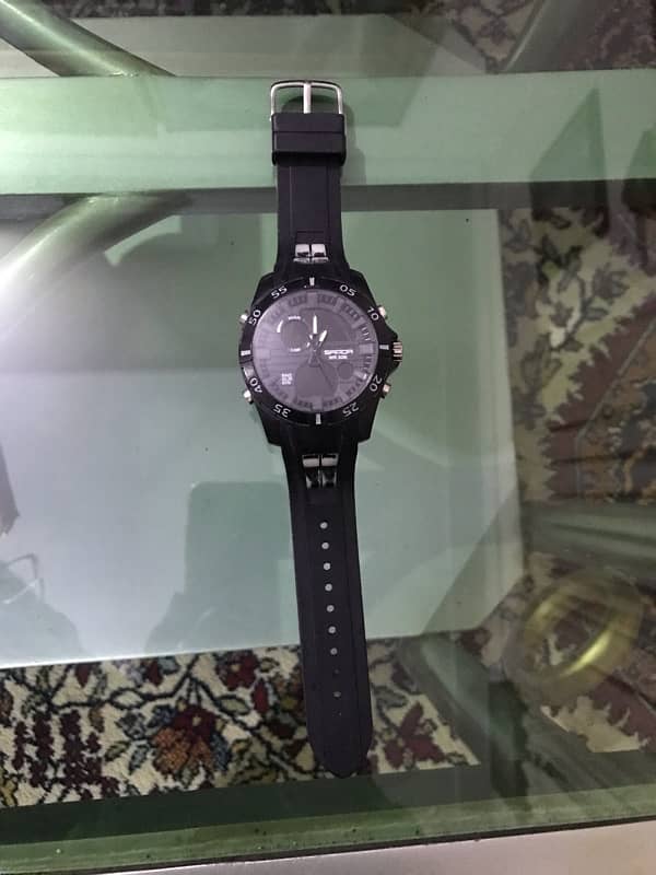 Sanda Model-791 Black Sports Watch 4