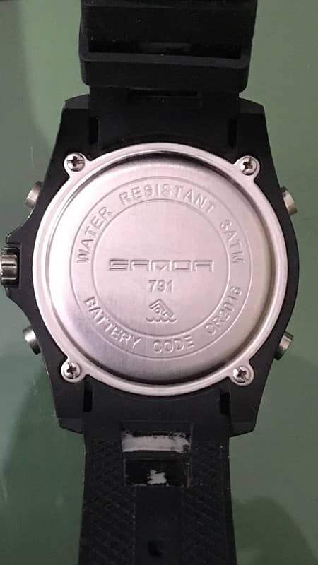 Sanda Model-791 Black Sports Watch 5