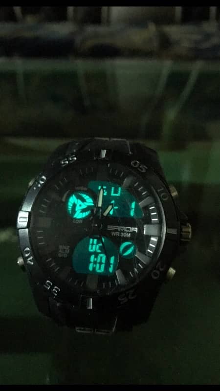 Sanda Model-791 Black Sports Watch 11