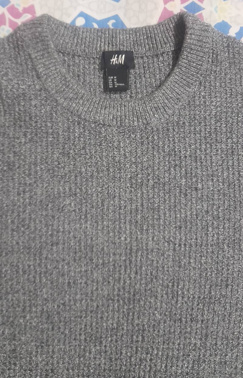 H&M Mens Sweater cardigan shirt 3