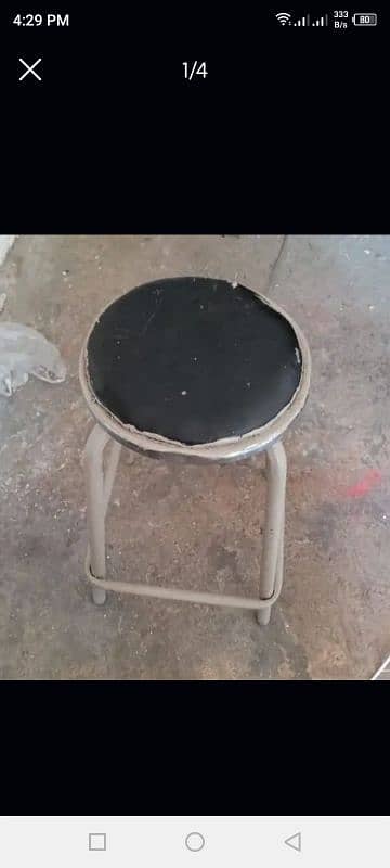 stool and chair for sale. . . 1