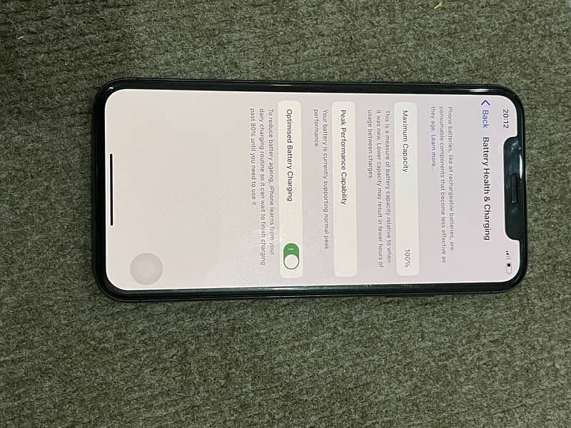 Apple Iphone X 256Gb Official PTA Approved 5