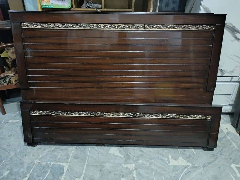 Double Bed/King size Bed/Wooden Bed/Bedset 4