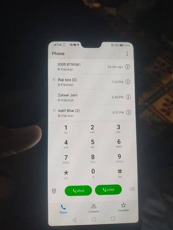 Huawei p20 pro 128 gb with original panel dual sim 2