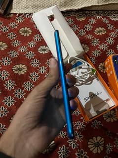 tecno spark 4 lite 2gb 32gb con 10 by 9 with box cable