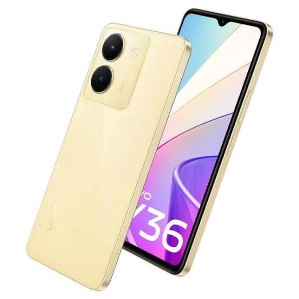 Vivo Y36 Gold 8+8 Ram,256GB Rom 2