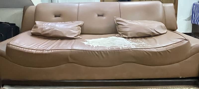 sofa set 5 seater used 0