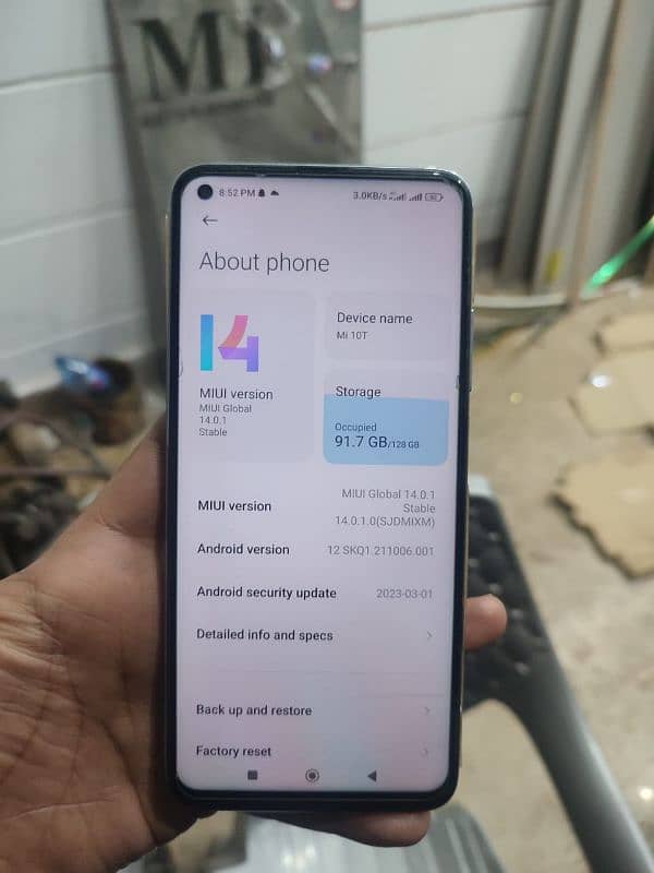 MI 10 T 5g exchange with I phone 1