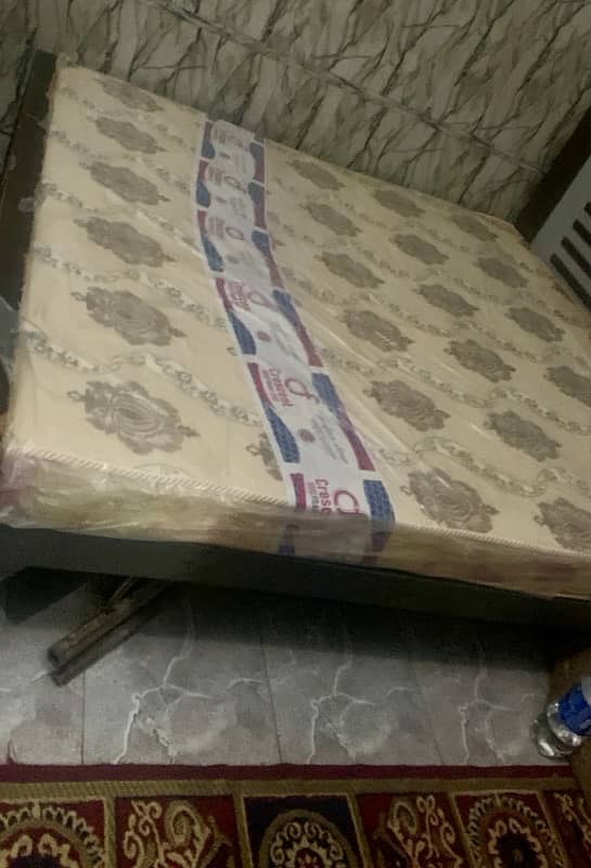 Medicated Matress duble size urgent sale 2