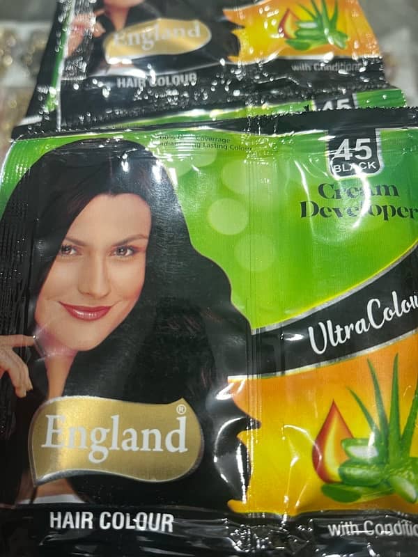 England hair colour & conditioner 43& 45 1