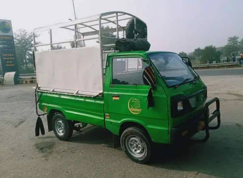 Suzuki Ravi pickup green colour 0