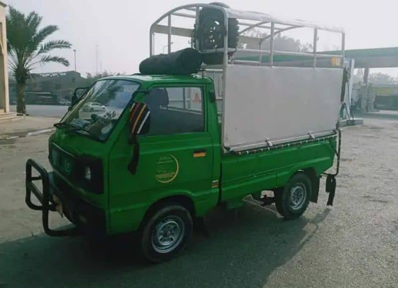 Suzuki Ravi pickup green colour 1