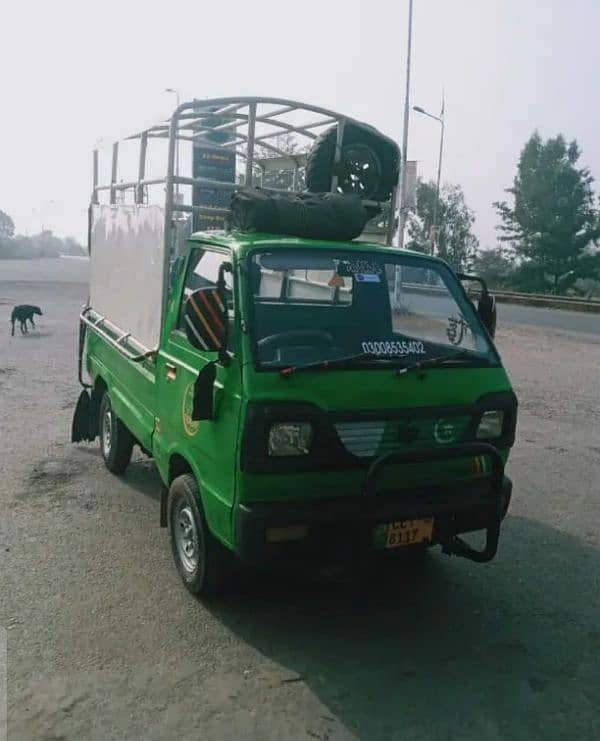 Suzuki Ravi pickup green colour 3