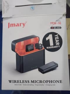 Jmary Wireless Mic (model MW- 16)