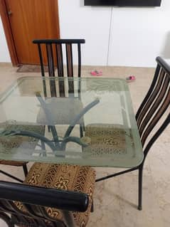 Dining Table with four chairs