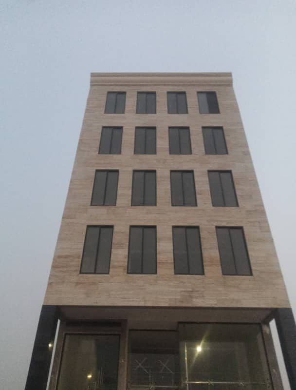 8 Marla Brand New Commercial Building For Rent in DHA Lahore phase 6 Near Dolmen Mall 0