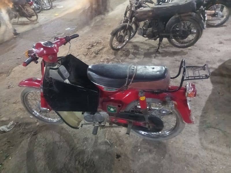 50 cc bike all ok genuine bike petrol average VIP 2