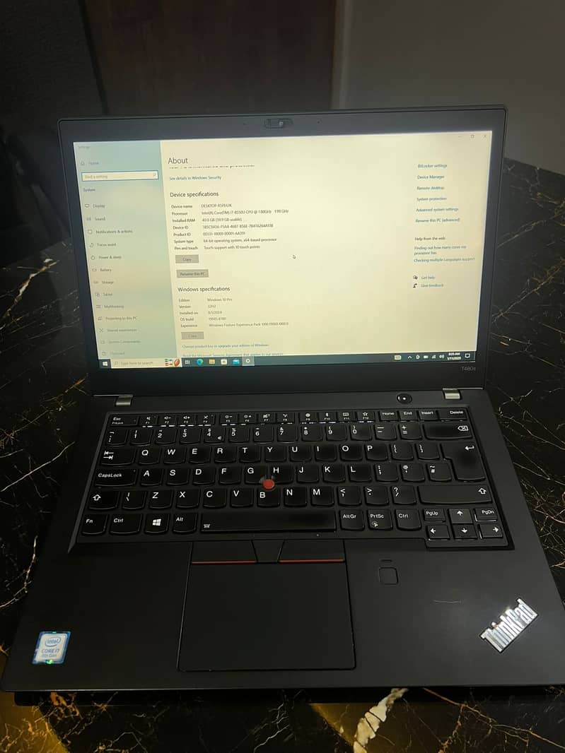 Lenovo Thinkpad T480s Full HD Touch Screen 2