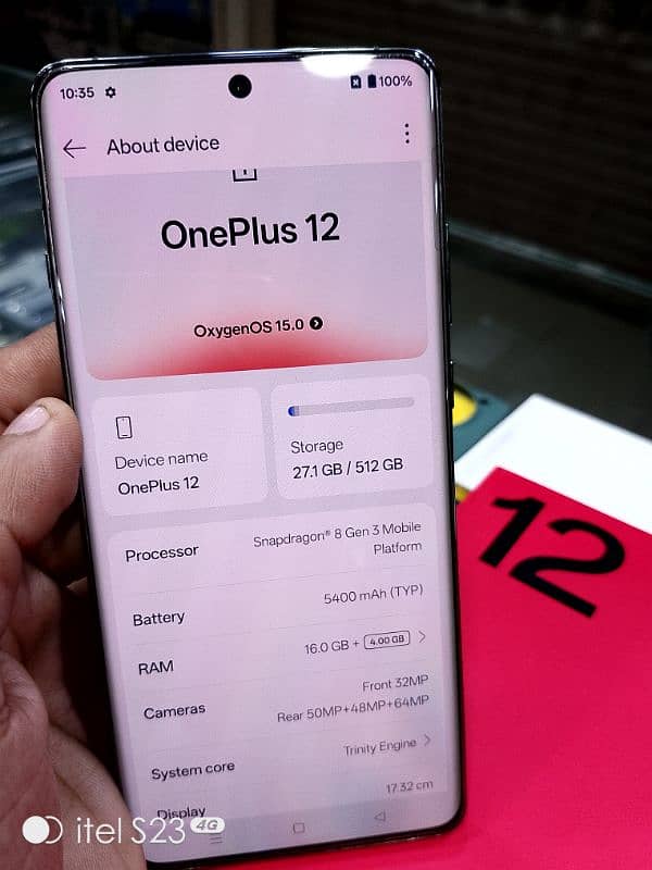 OnePlus 12 16/512 official PTA Approved 8