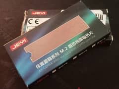 JEYI COPPER M. 2 HEATSINK, 03PCS 2280 SSD WITH THERMAL SILICONE PAD!!!