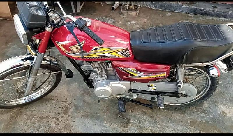 Honda 125 2007 model gujrawala num total modified into 25 model 0