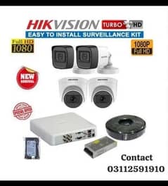 4 Cctv Camera Pkg