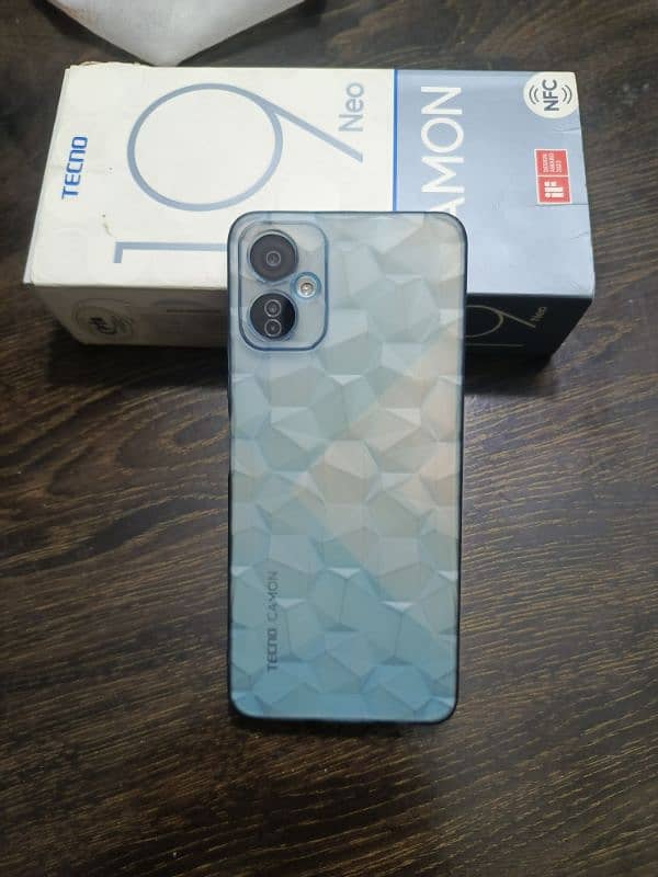 Tecno Camon 19 Neo with box 0