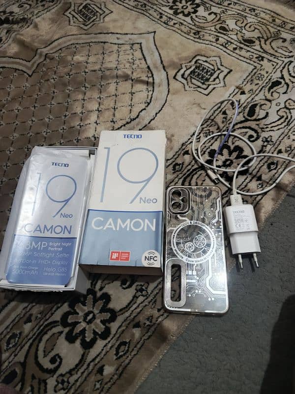 Tecno Camon 19 Neo with box 3