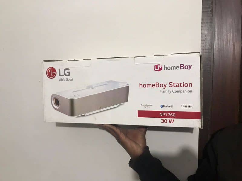 LG homeboy station speaker with bluetooth connectivity | New(box pack) 0