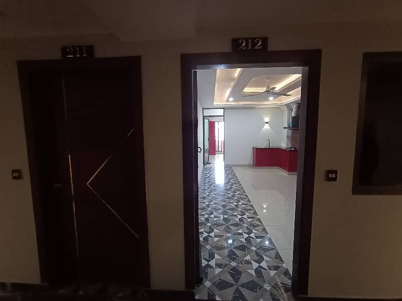 Faisal Town Beautiful Studio Flat 554 Sq Feet Front Facing 3