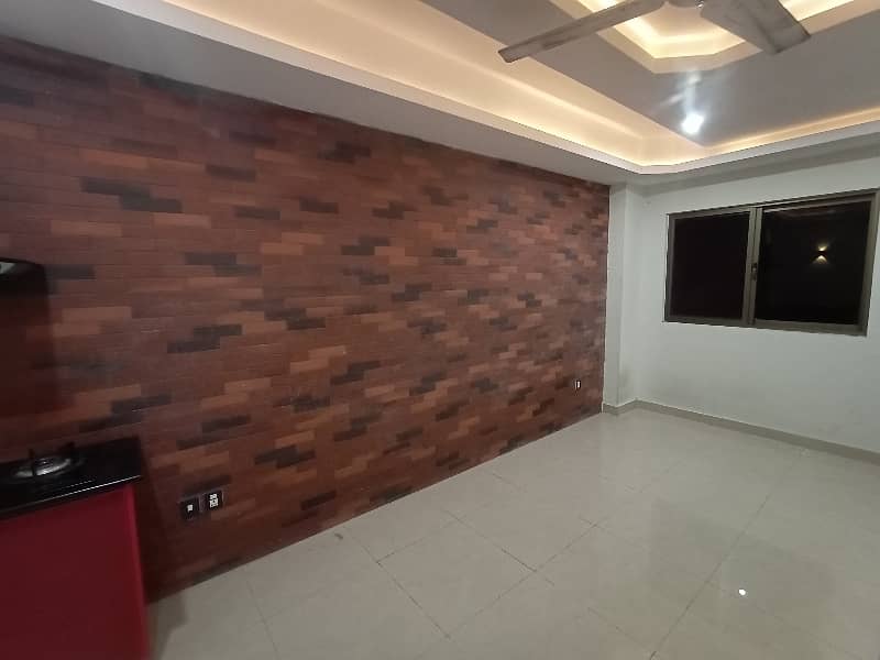 Faisal Town Beautiful Studio Flat 554 Sq Feet Front Facing 5