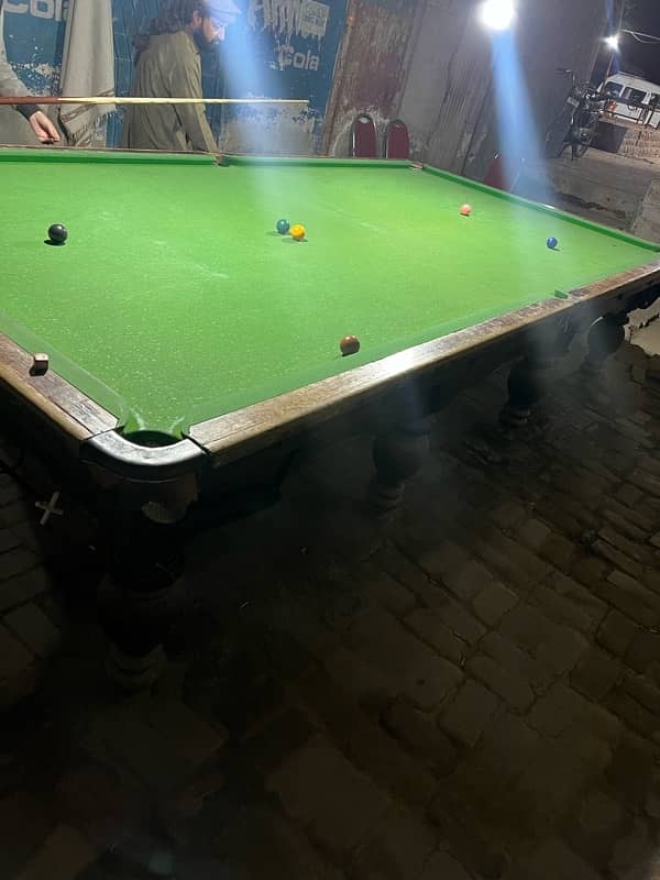 2 snooker table For Sale Mobile Number 03025760597 3