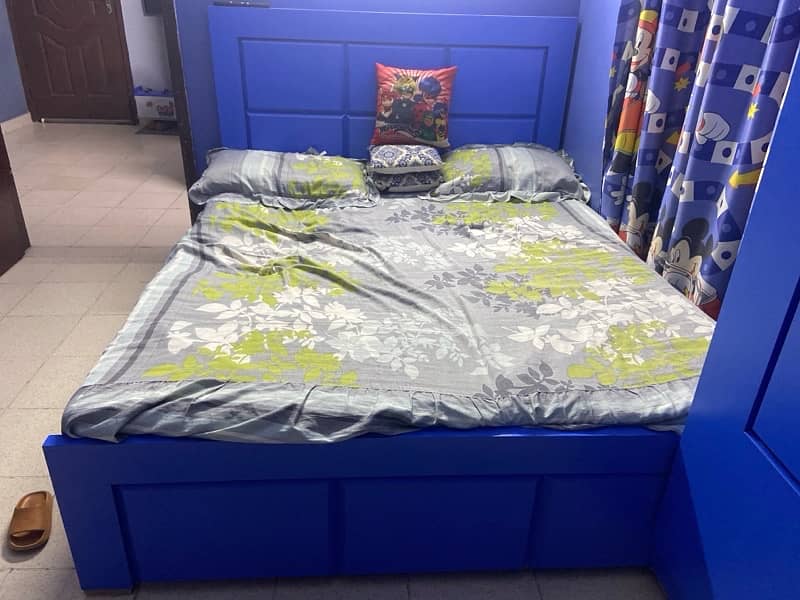 Double bed with mattress 0