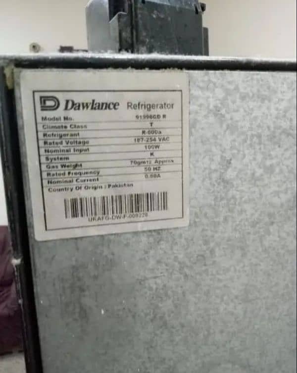 Dawlance Fridge Glass dor 5